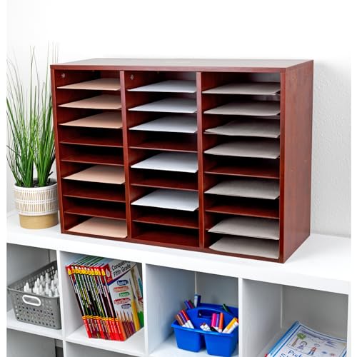 Really Good Stuff Classroom Mail Center with Paper Holders, 1 Mail Center