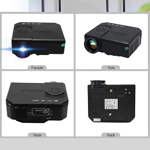 Portable LED Mini Projector Multimedia Home Theater Cinema Movie Education Proyector