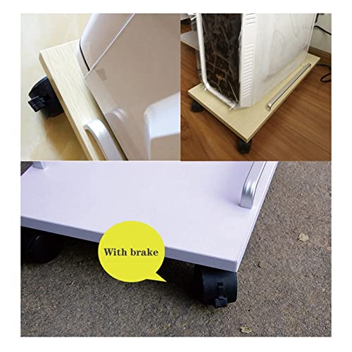 Computer Tower Stand Printer Table CPU Rolling Stand, Mobile PC Holder, Computer Host Stand with Wheels Under Home Office Desk, Computer Tower Cart Computer Stand for Desktop Tower