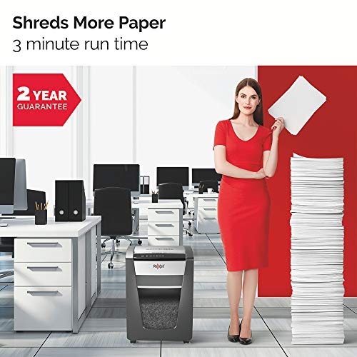 Rexel S206 paper shredder Strip shredding 22 cm Black,Silver