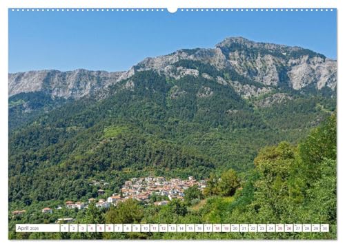Thassos - Island in the Thracian Sea (High-Quality Premium Wall Calendar 2026 DIN A2 Landscape), Art Print in High Gloss: Thassos, the Northernmost Inhabited Island of the Aegean Sea. (CALVENDO Places