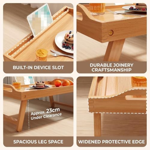 Laptop Desk for Bed, Collapsible Lap Desk for Bed