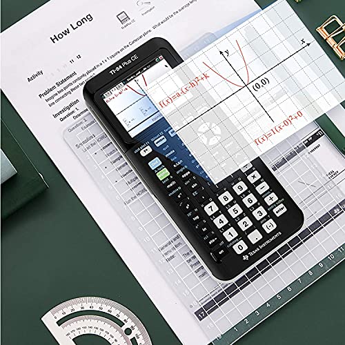 Color Screen Graphing Calculator SAT/AP Test TI84 Plus Computer,Black