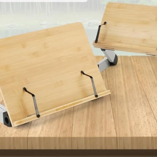 Aluminum Alloy Book Stand Log Reading Rack Multi Functional Holder