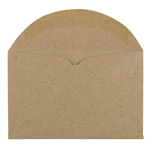 JAM PAPER 3Drug Premium Recycled Mini Envelopes - 2 5/16 x 3 5/8 - Brown Kraft Paper Bag - Bulk 250/Box