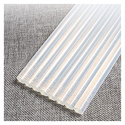 ZTBH Hot Melt Glue Sticks 50 pcs/lot Hot Melt Glue Stick, 11mm*190mm for Glue Gun Adhesive Sticks, for Art Craft Hand Hot Melt Glue Rod Melt Glue Stick (Diameter : 11x190mm(50 pcs))