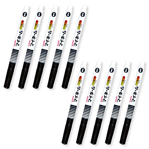 Sakura Color permanent marker My name fine print YK # 49-10 black 10 pieces