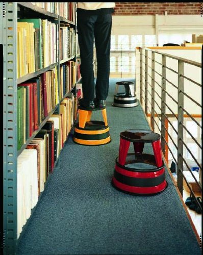 Cramer Kik Step Steel Step Stool - Two Step Stool, Holds 350 lbs (Blue)