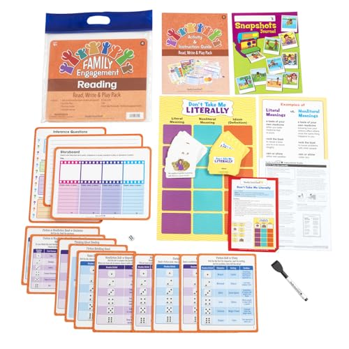Really Good Stuff Family Engagement Reading, Read, Write & Play Pack