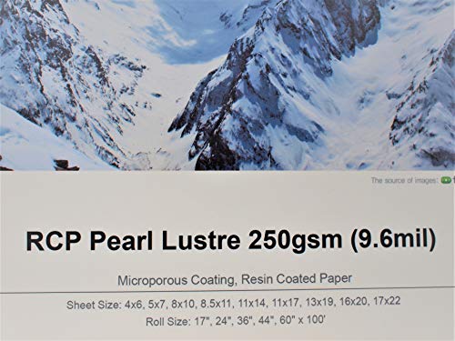 DURIX RCP PEARL LUSTER 250GSM 9.1MIL DIGITAL INKJET PHOTO PAPER (24" x 100' Roll)