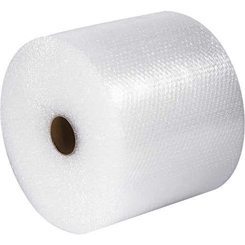 Partners Brand PBWUP31648P Parcel Ready Perforated Air Bubble Rolls, 3/16" x 48" x 300', Clear