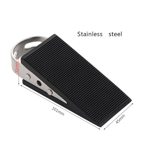 Stainless Steel Silicone Door Top Punch Free Windproof Stopper