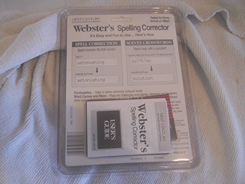 Webster's NC 10 Spelling Corrector Next Century by Franklin Electronic Publishers