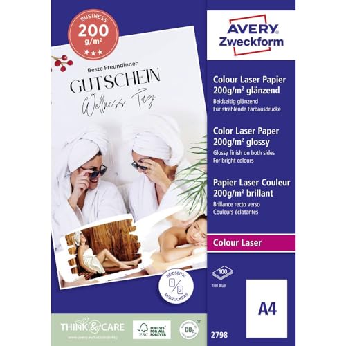 Premium Colour Laser Paper A4 200 g 100 Sheets
