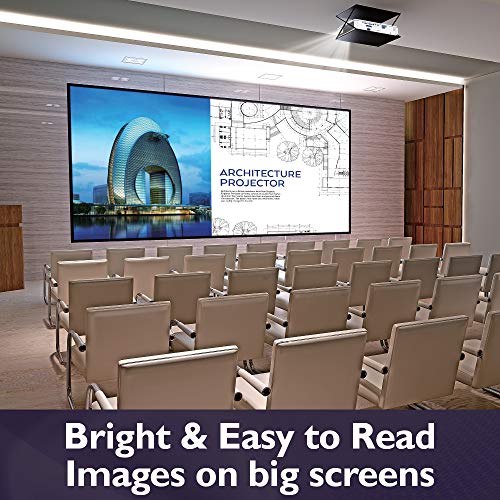 BenQ LH710 1080p DLP Lamp-Free Laser Projector, 4000 ANSI Lumens, Color Accurate, Maintenance-Free 24/7 Operation, 20,000 hour laser life, Network control, HDMI