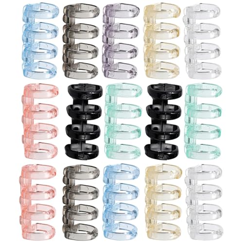 Plastic Binder Rings 300 Pcs Plastic Binder Rings - Loose Leaf Notebook Binding Strips for Notebook Diary
