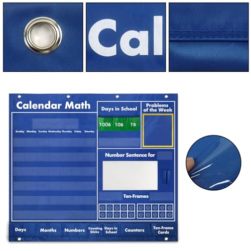 Calendar Pocket Chart Teaching for Date Math Counting