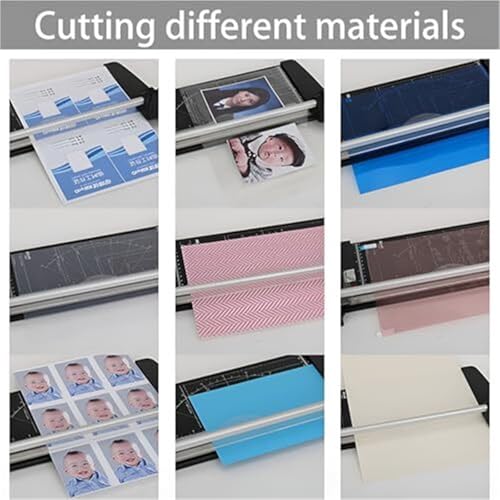 Paper Cutter with 600mm Cutting Length for A2 Large Format, Manual Guillotine Trimmer for Schools, Offices and Print Projects