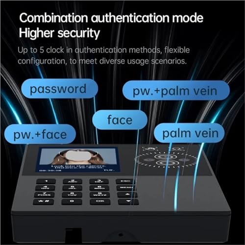 Time Clocks, T500 Face Recognition Attendance Machine for employees