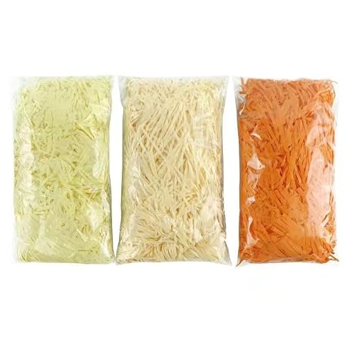 ETAZMDITE Shredded Paper for Gift Boxes, Glitter Shredded Tissue Paper Crinkle Cut Gift Filler Lightweight Multicolor 160-500g(Light Purple,160g)