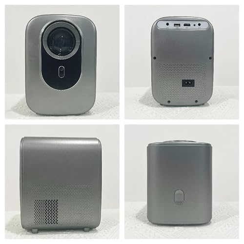 GVRMLDF Projector 1080P Home Theater Projetor Audio Projectors for Playing Video Outdoor Movi
