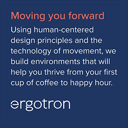 Ergotron – WorkFit-D Standing Desk, Height Adjustable Sit Stand Ergonomic Desk – Walnut