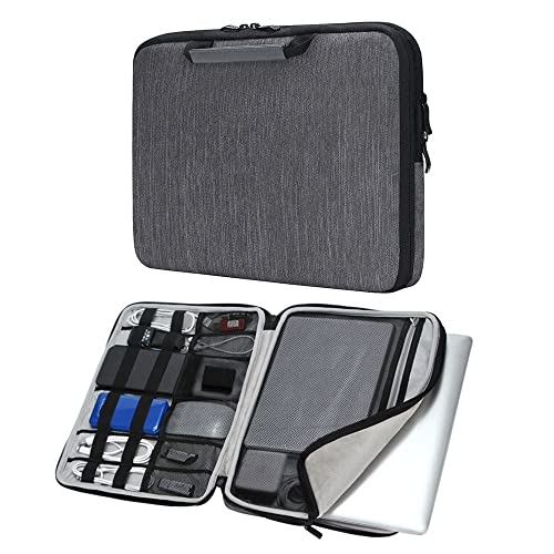 SIDUFHAOPKLL 11.6/13/15.6 Inch Handle Electronic Accessories Laptop Sleeve Case Bag Protective(11-11.6)