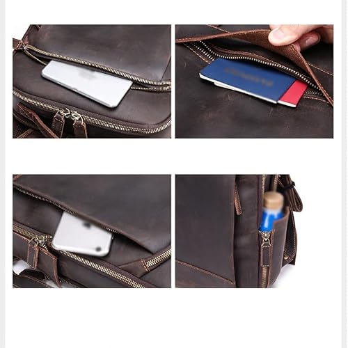 UOHLCX HBJWOV Laptop Backpack For Men Hiking Travel Bag Camping Rucksac
