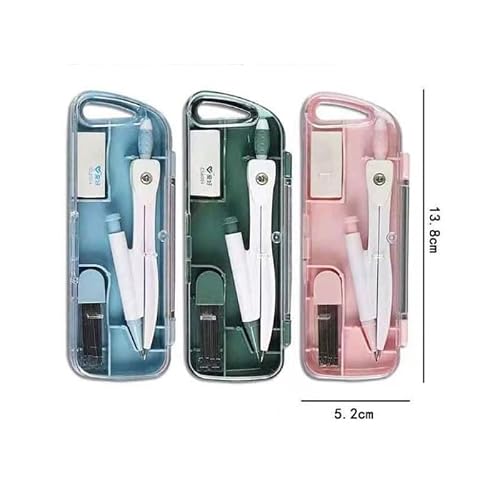 QVEZPRYX Set of 3 Compasses Multi Functional Learning Supplies