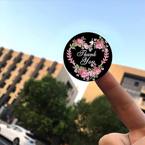 VIAENKFG Thank You Sticker Decoration Birthday Party Gift Envelope Sealing Baking