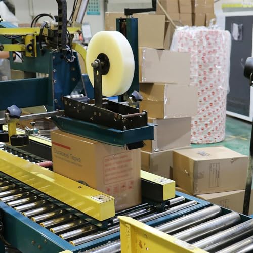 PSBM Clear Machine Length Packing Tape 2 Mil 2.83" x 1000 Yards 4 Rolls