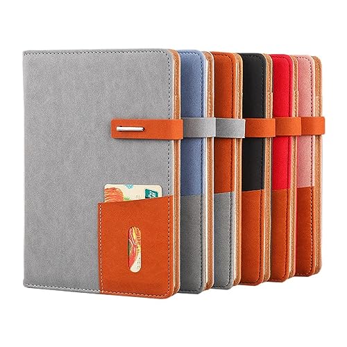CDGTHYU A5 Laptop Business Office Multi Functional Notebook With Buckle Insert Pocket Notepad 6 Pack