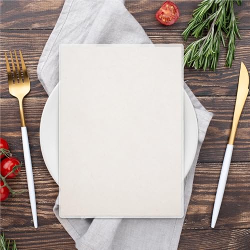 30Pcs Clear Rigid Sheet Protectors for Posters Photos Albums Document Storage