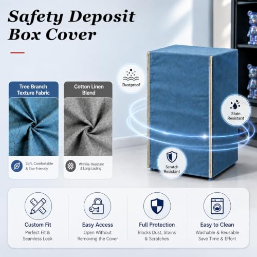 Floor-Standing Cabinet Cover Concealment, Front-Opening Double Zipper