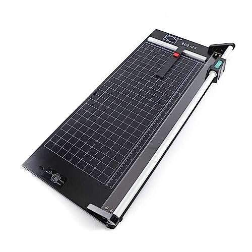 WUPYI Professional Precision Rotary Paper Trimmer 24 Inch Photo Paper Cutter Trimmer Rolling Trimmer,Discretion 2mm