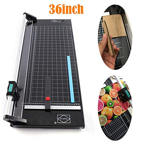 36inch Manual Precision Rotary Paper Trimmer Cutter Rolling Cutting Table