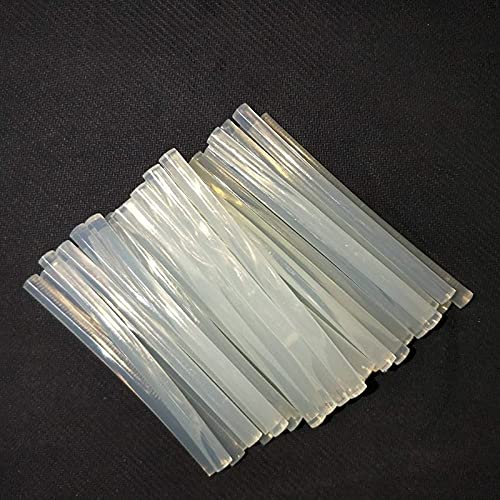 ZTBH Hot Melt Glue Sticks 100 Pcs Glue Gun for Hot Melt Glue Sticks, Glue Gun Below Craft Phone Case Album Accessories Melt Glue Stick (Length : 100mm)