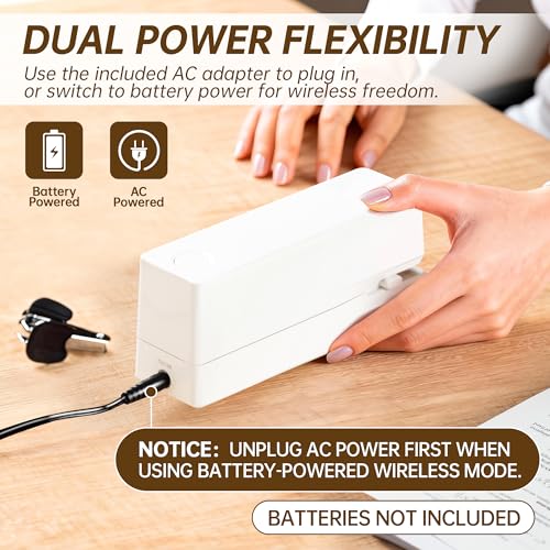Deli Electric Stapler, Automatic Staplers for Desk, 25-Sheet Capacity