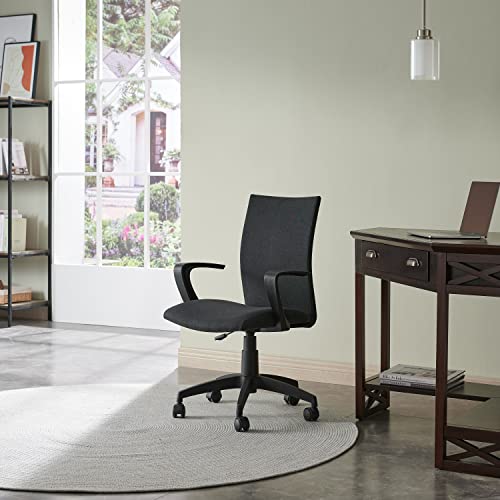 Leick Home Apostrophe Office Chair, Black