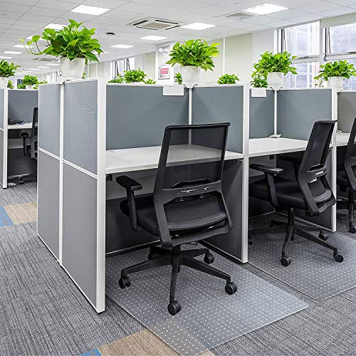 Kuyal Desk Chair Mat for Carpet, 36'' x 48'' Rectangle