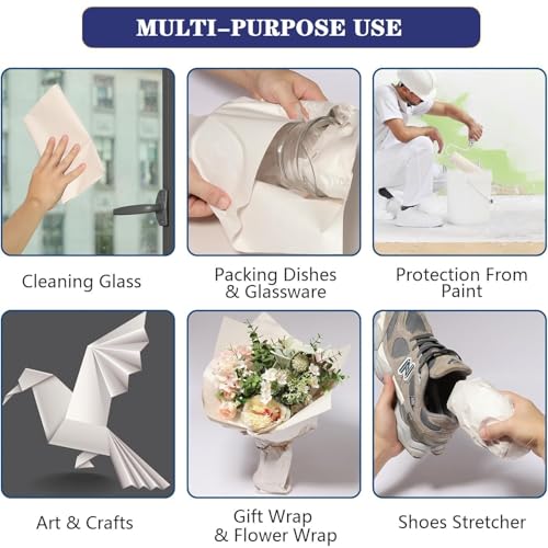 Packing Newsprint Paper 18”x 24”Newsprint Paper Bulk Packaging Paper Moving