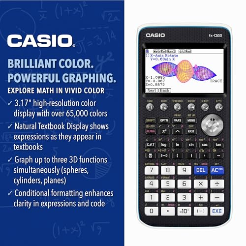 Casio Prizm FX-CG50 Color Graphing Calculator