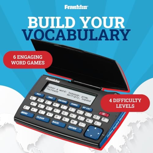 Franklin Collins English Digital Dictionary Express Edition - Your Language Companion with Thesaurus, Games, Converters with Synonyms and Antonyms - Electronic