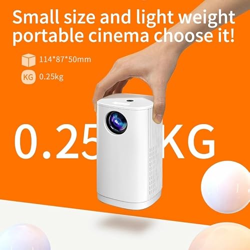 Mini Projector 1080P Movie Projectors Built-in Speaker Disppation with Remote Control for Home Theater