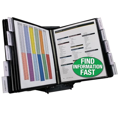 Ultimate Office AdjustaView Expandable Desk Reference Display Organizer 10B