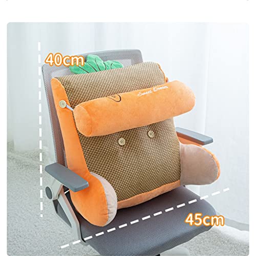 GSTYMXX Lumbar Cushion Pillow Seat Back Office Sedentary Artifact