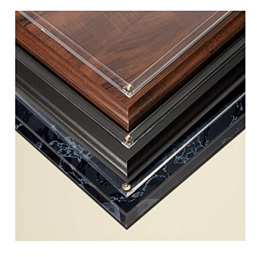 Certificate Plaque (for 8.5 x 11 certificates) Walnut Wood Finish