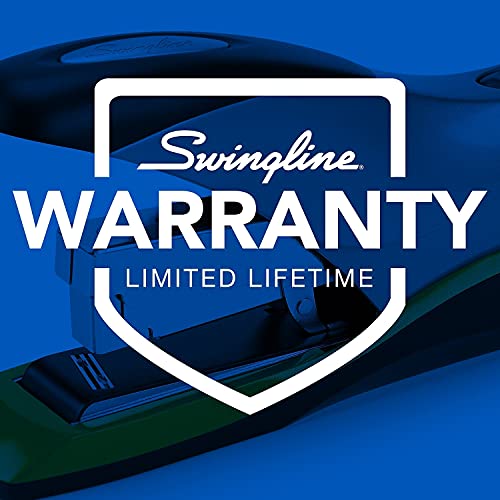 Swingline Stapler, 70 Sheet Capacity, Optima 70, Jam Free, Reduced Effort, Soft Grip, Metal, Silver/Black/Orange (87875)