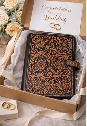 Men Women Western Style Tooled embossing Bible leather cover case 15FK02