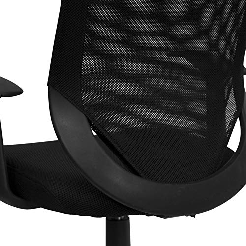 Flash Furniture Mid-Back Mesh Office Chair, Black
